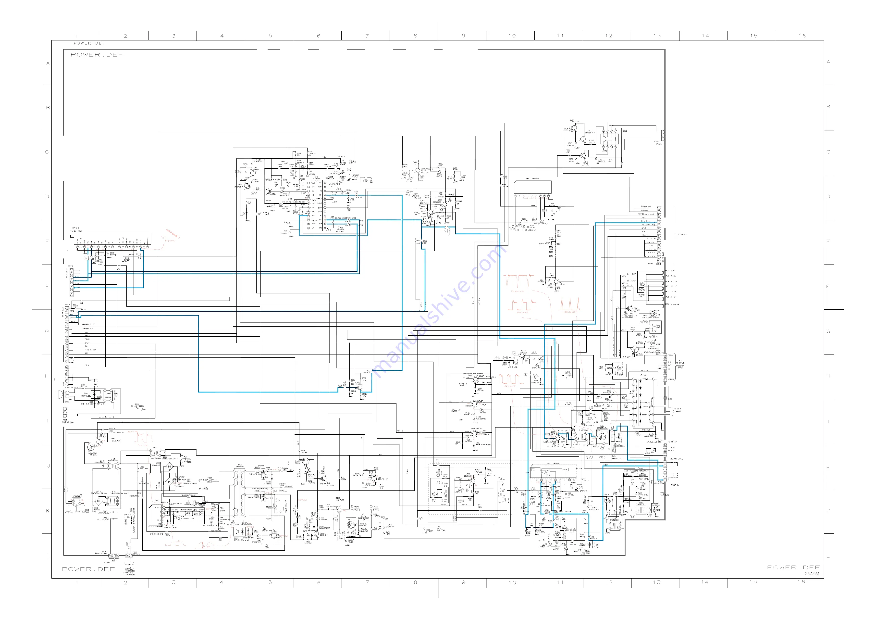 Toshiba 32AF61 Schematic Diagram Download Page 11