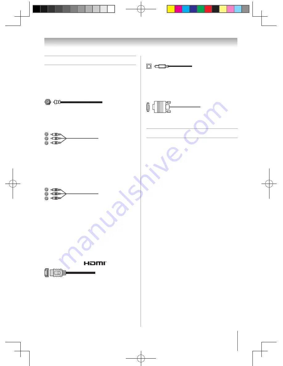 Toshiba 32C100U2 Owner'S Manual Download Page 13