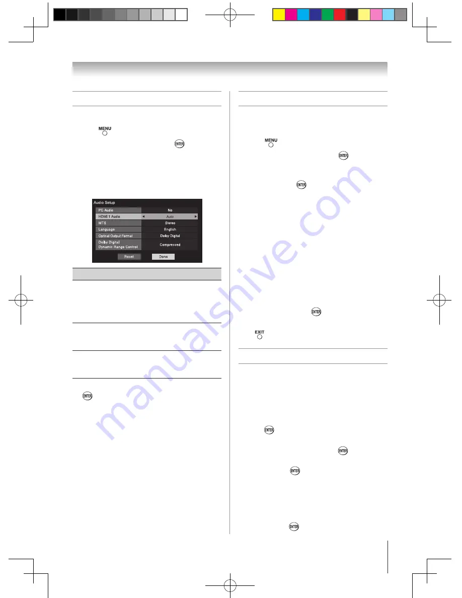 Toshiba 32C100U2 Owner'S Manual Download Page 27