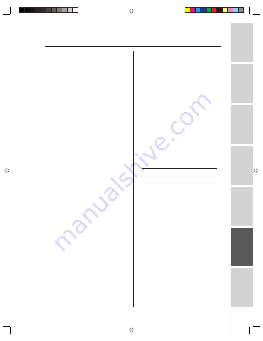 Toshiba 32HFX73 Owner'S Manual Download Page 61