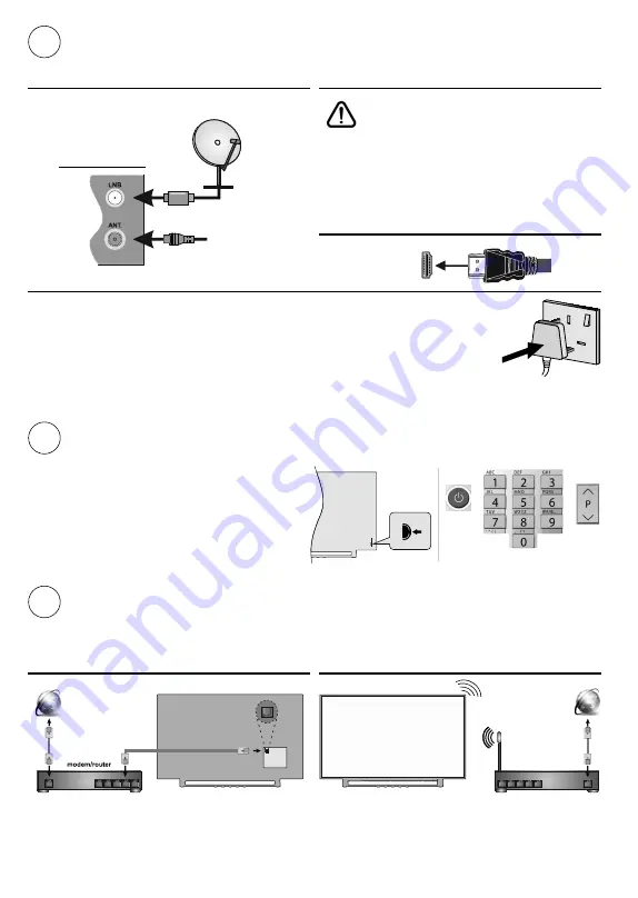 Toshiba 32L2063DB Quick Start Manual Download Page 4