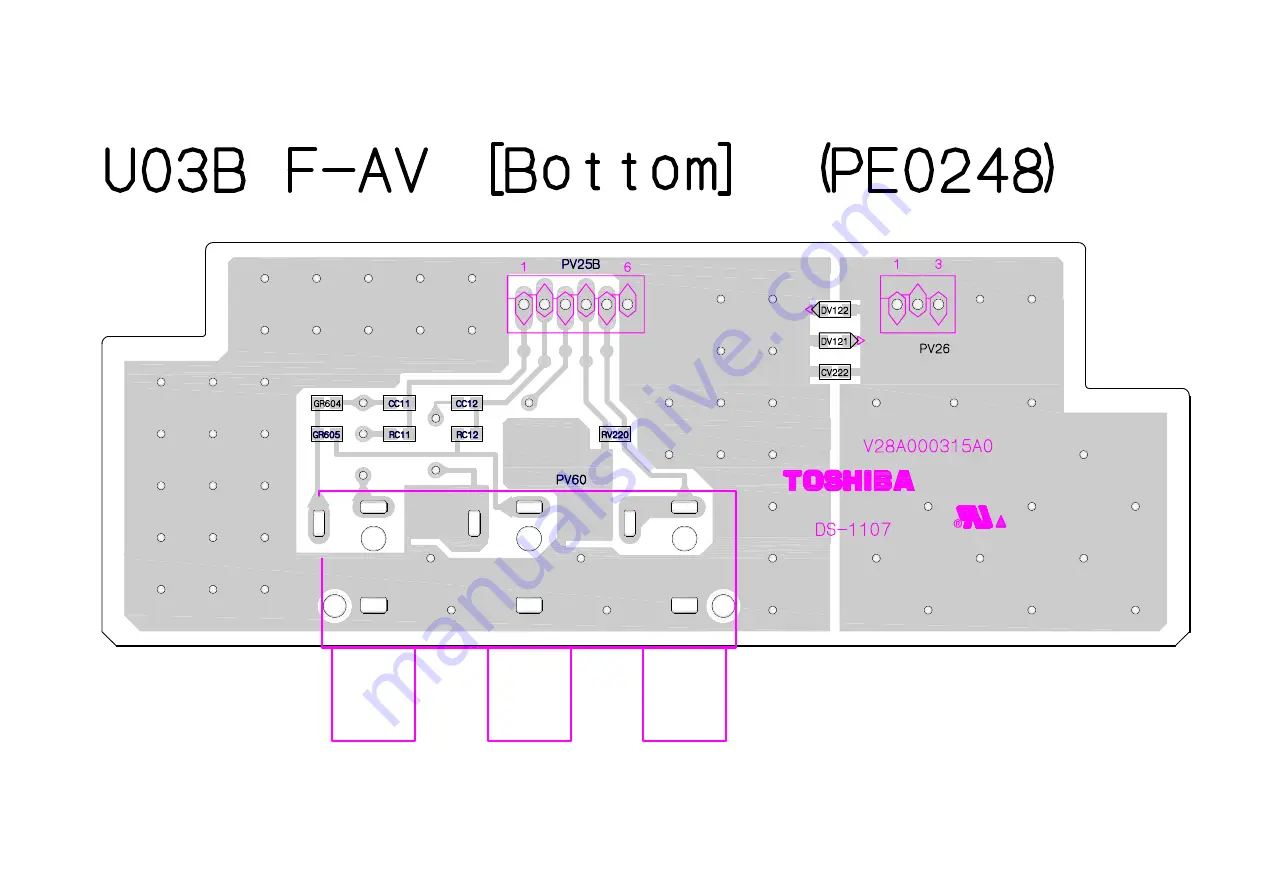 Toshiba 32LV17 Service Manual Download Page 43