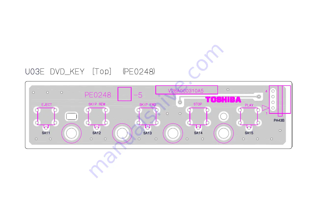 Toshiba 32LV17 Service Manual Download Page 50