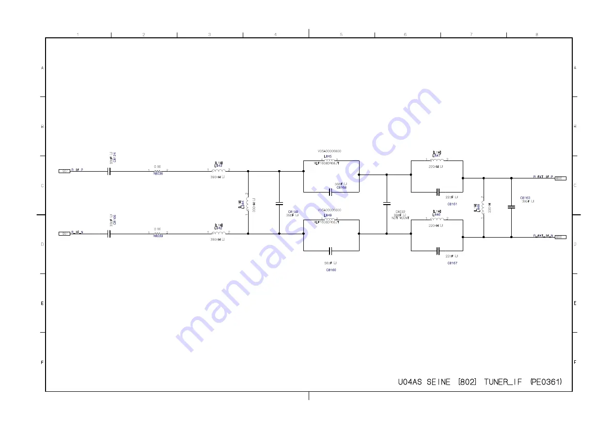 Toshiba 32LV17U Service Manual Download Page 148