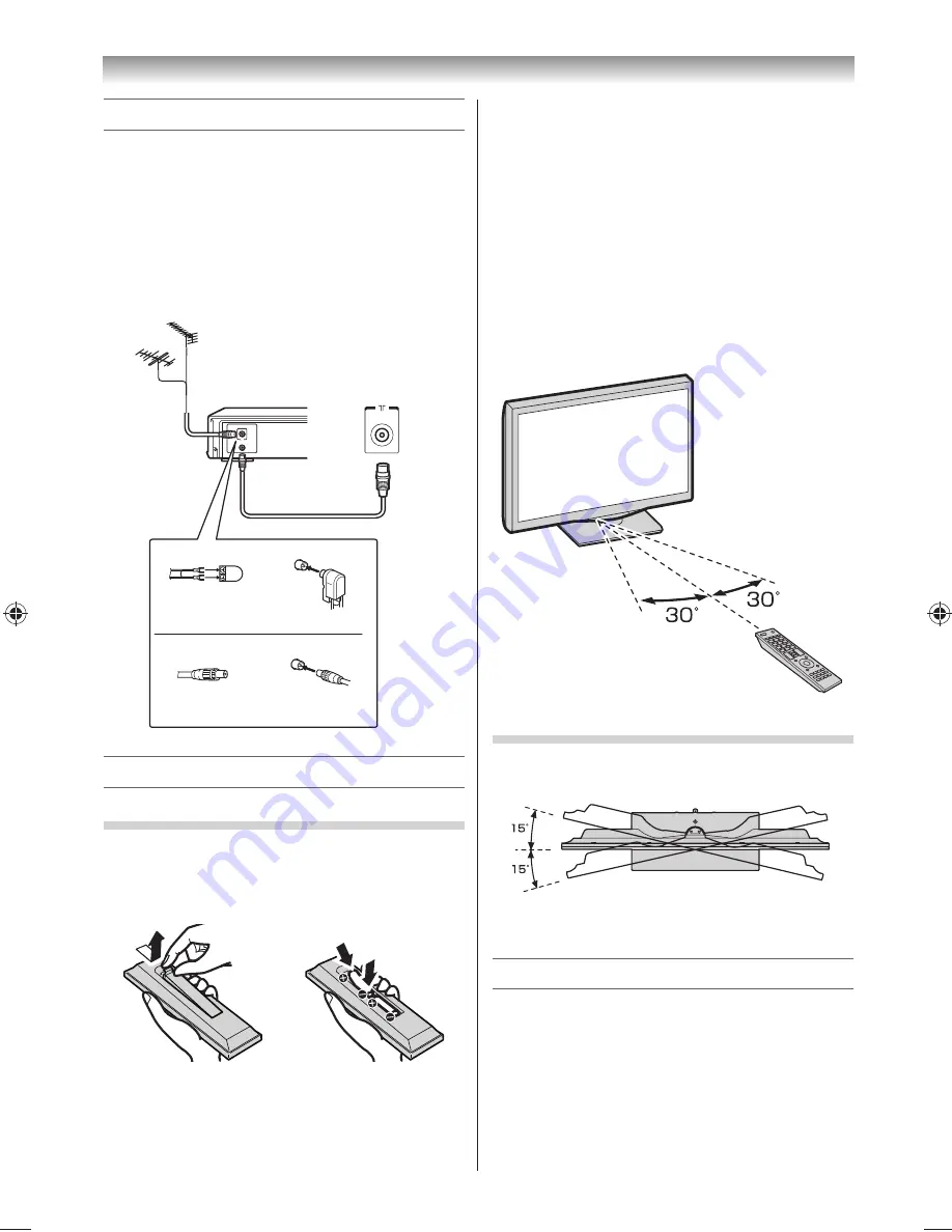 Toshiba 32PX200 series Owner'S Manual Download Page 10