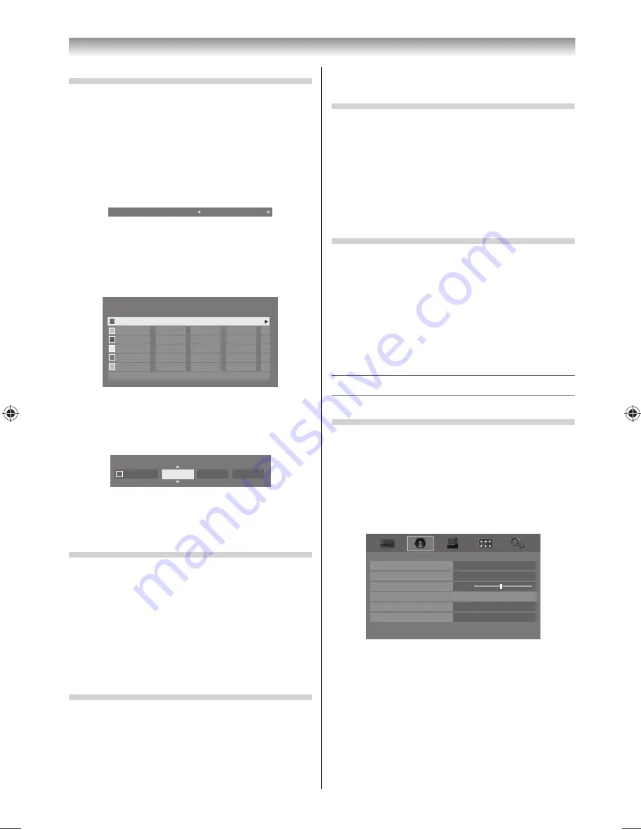 Toshiba 32PX200 series Owner'S Manual Download Page 22