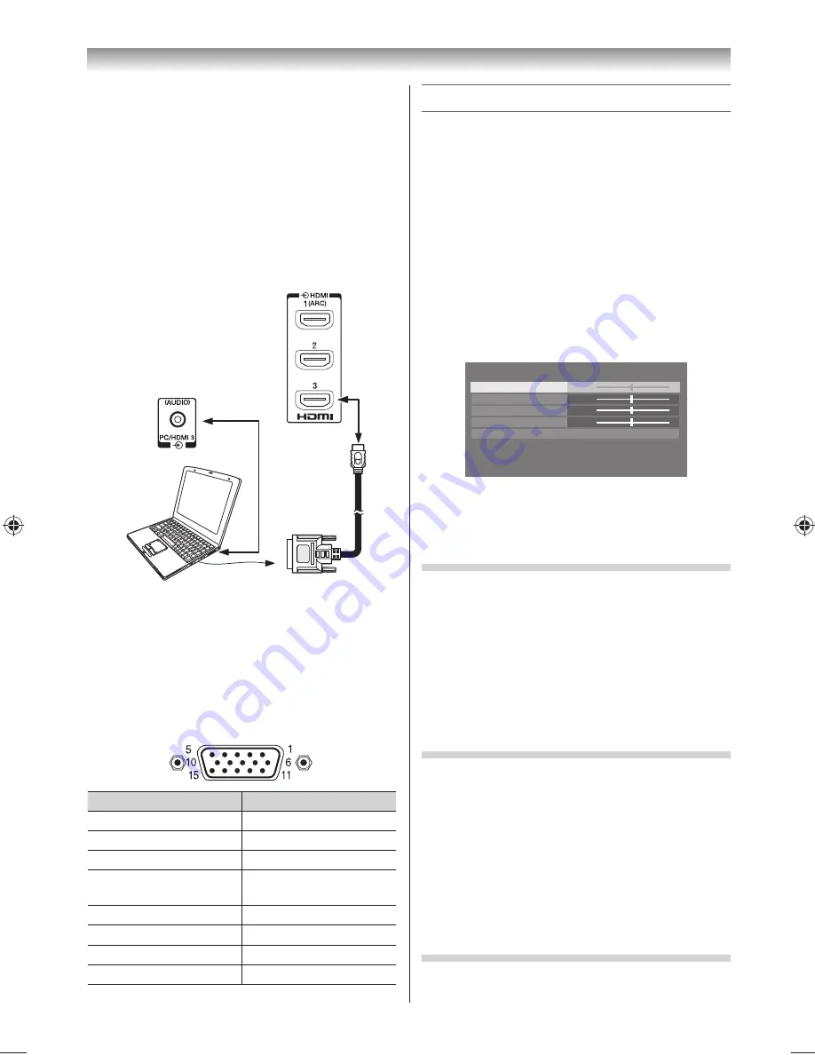 Toshiba 32PX200 series Owner'S Manual Download Page 35