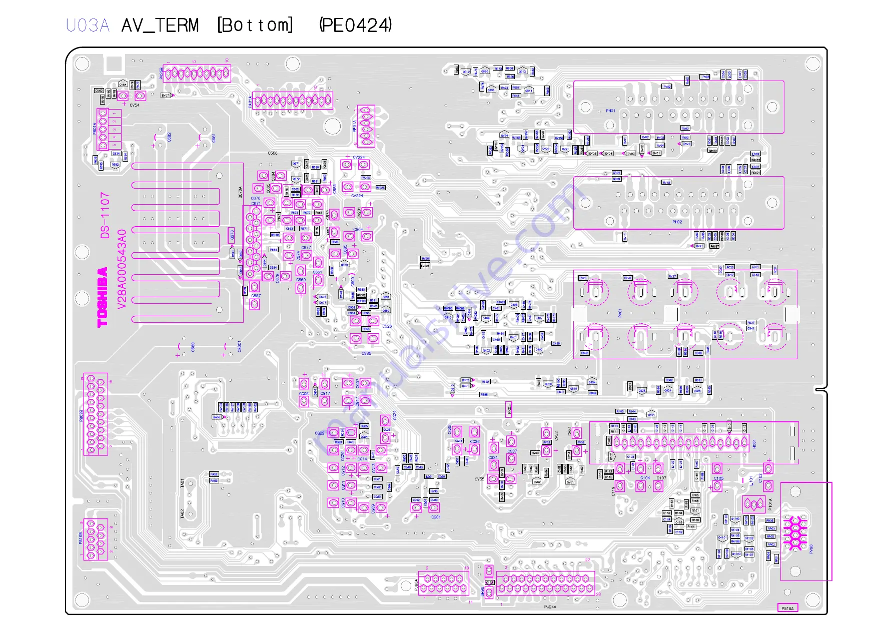 Toshiba 32R3500P Service Manual Download Page 80