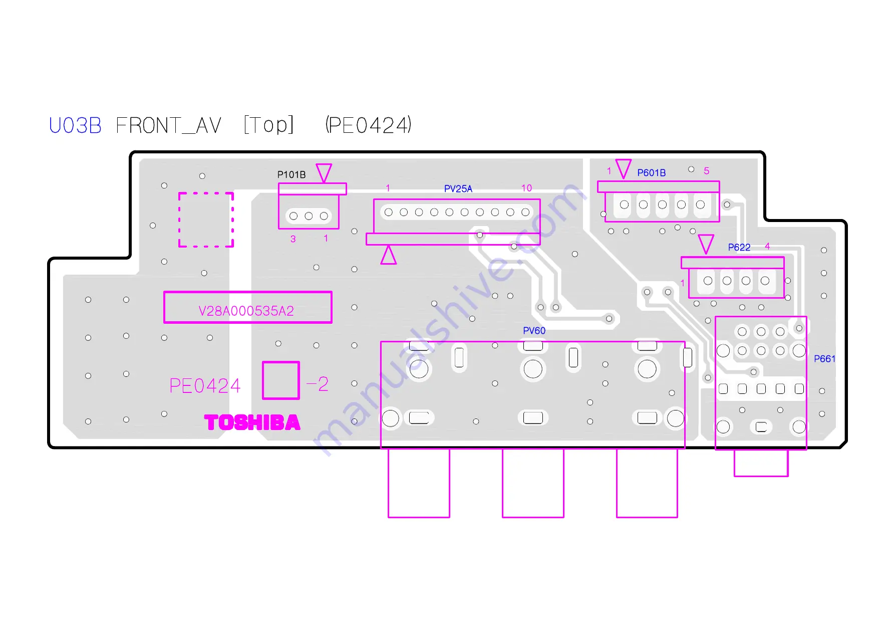 Toshiba 32R3500P Service Manual Download Page 81