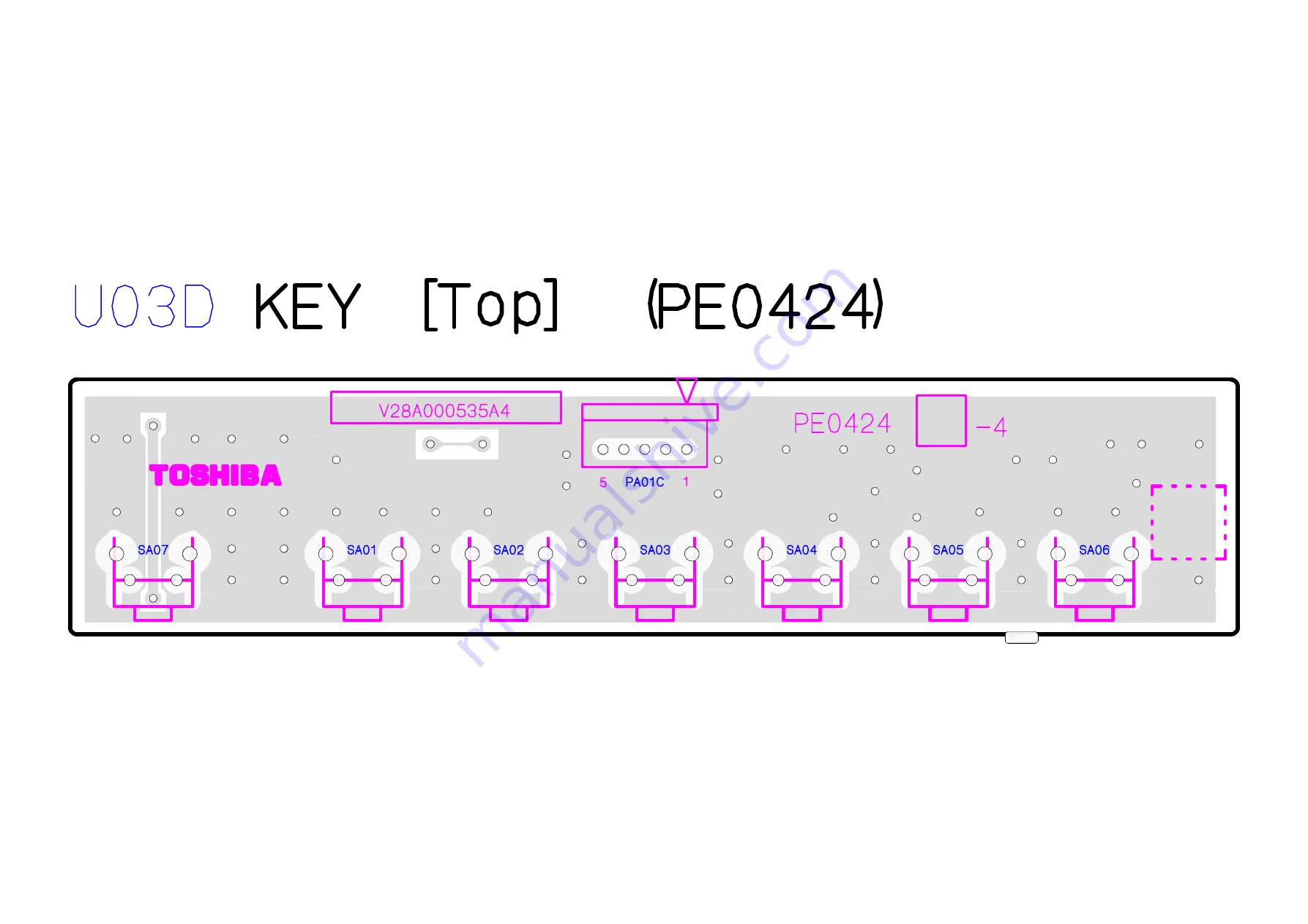 Toshiba 32R3500P Service Manual Download Page 85