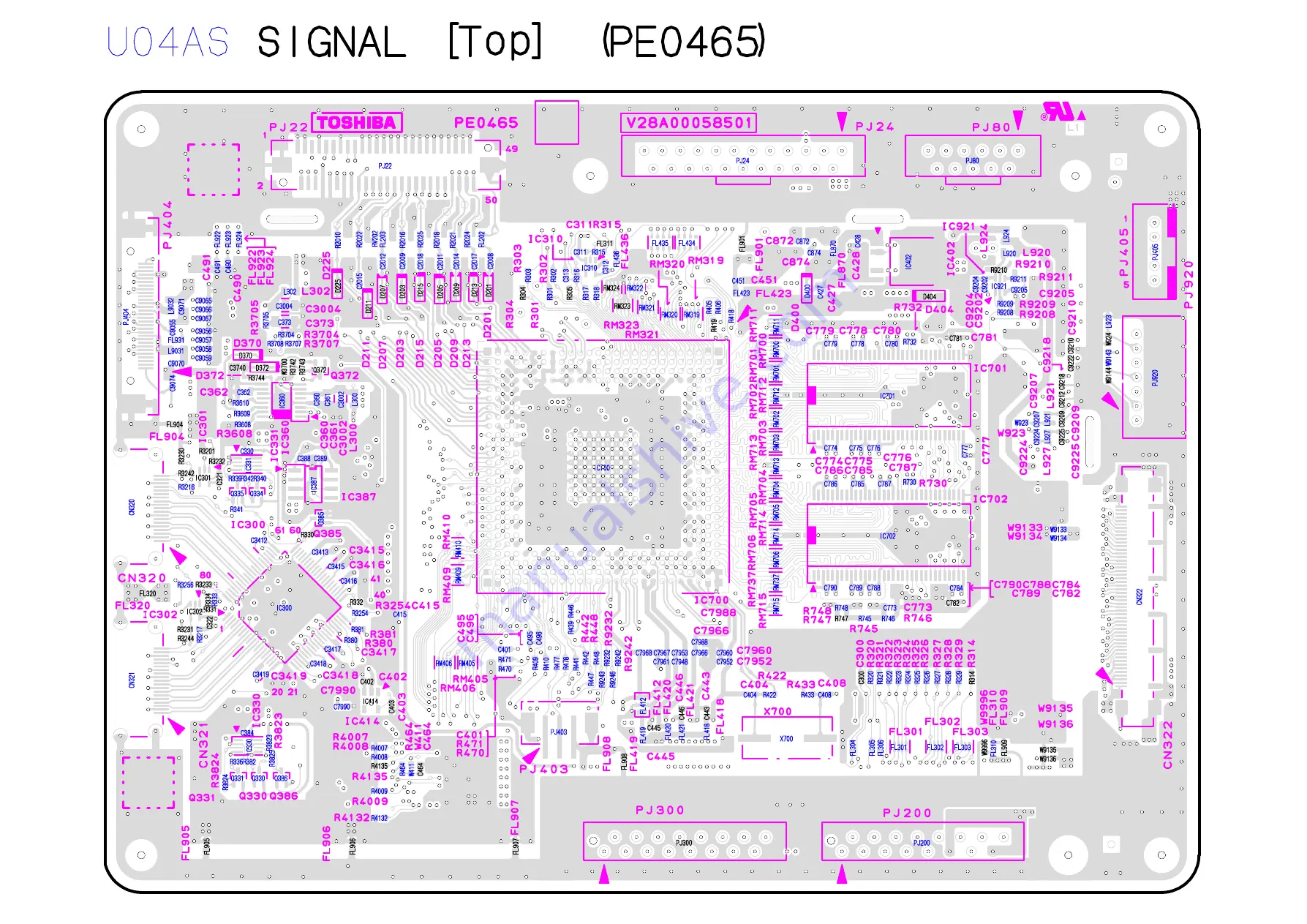 Toshiba 32R3500P Service Manual Download Page 87