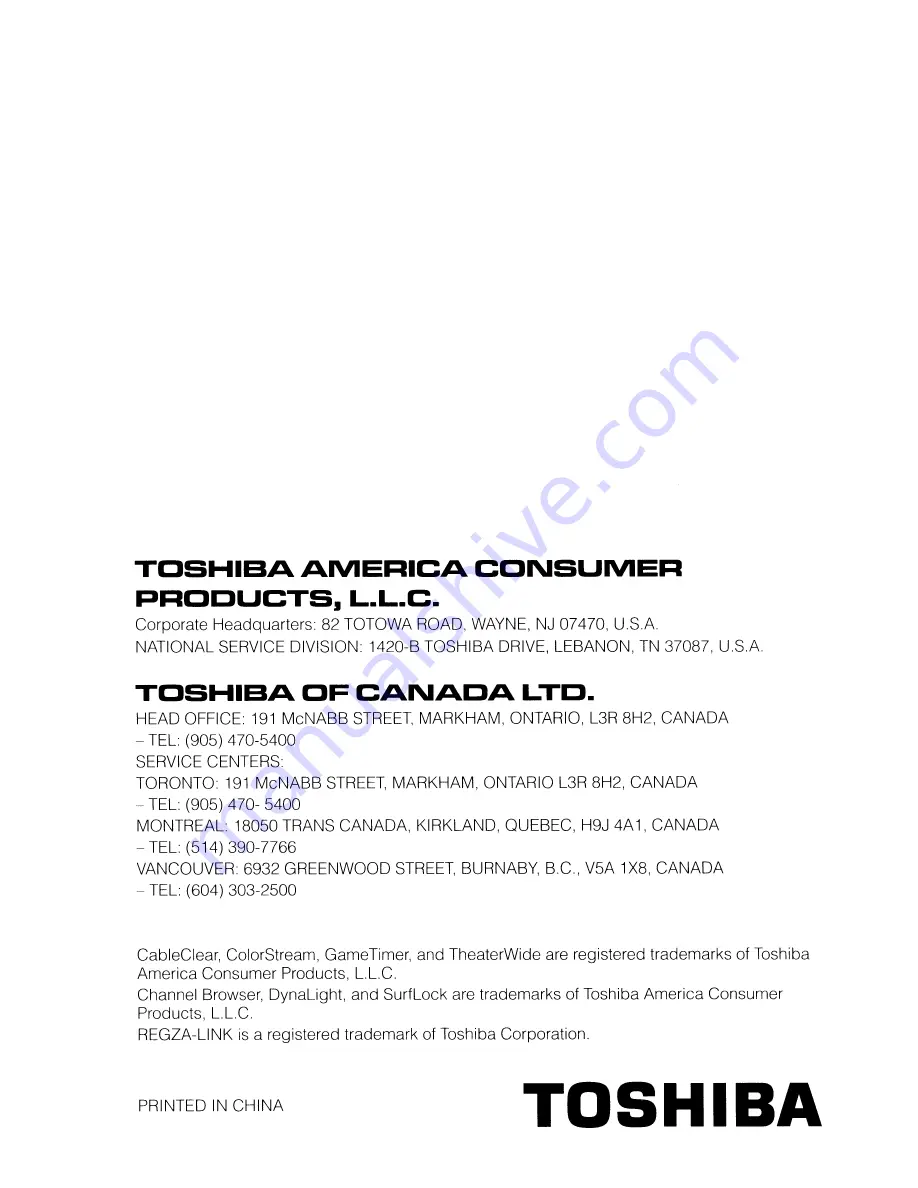 Toshiba 32RV525RZ Owner'S Manual Download Page 64