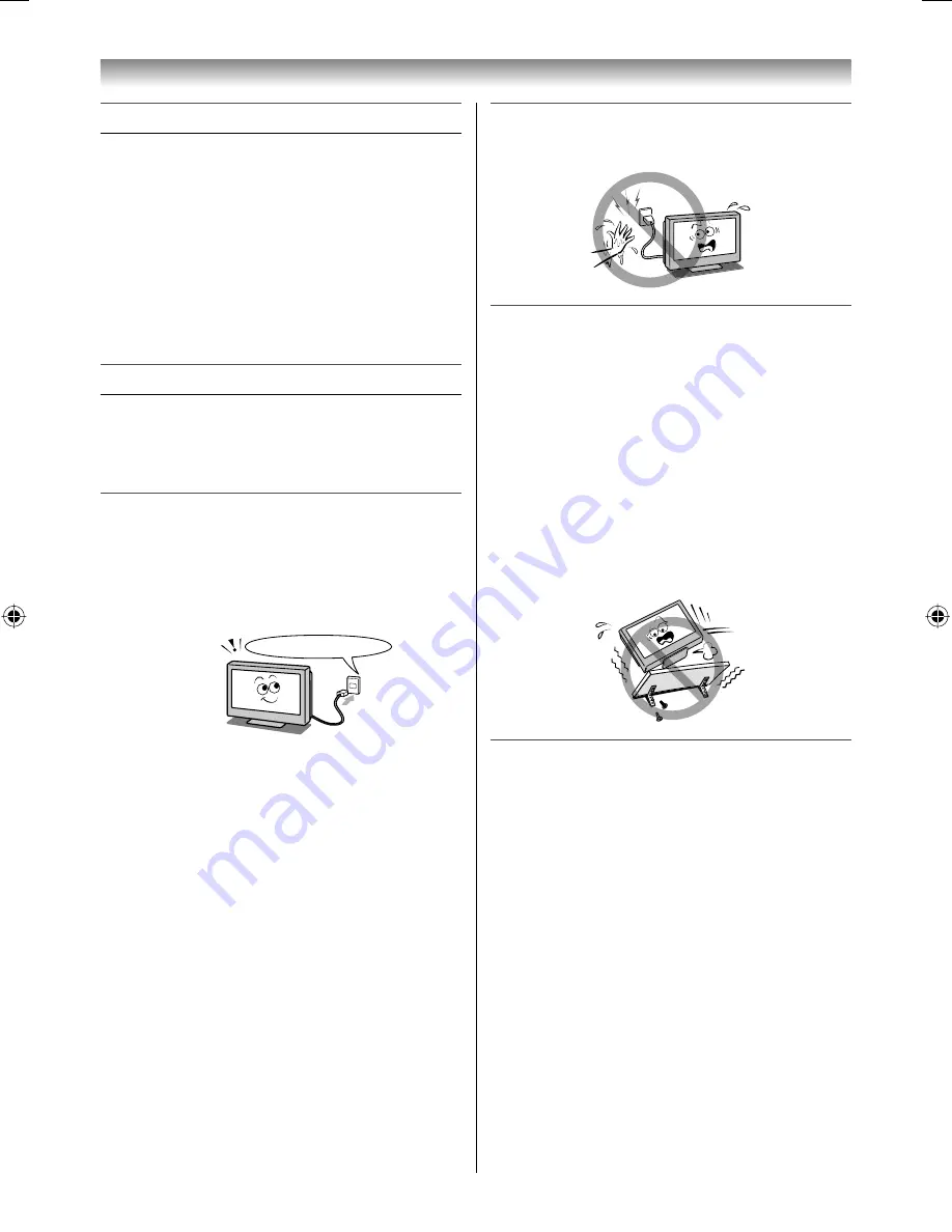 Toshiba 32RV600E Owner'S Manual Download Page 3