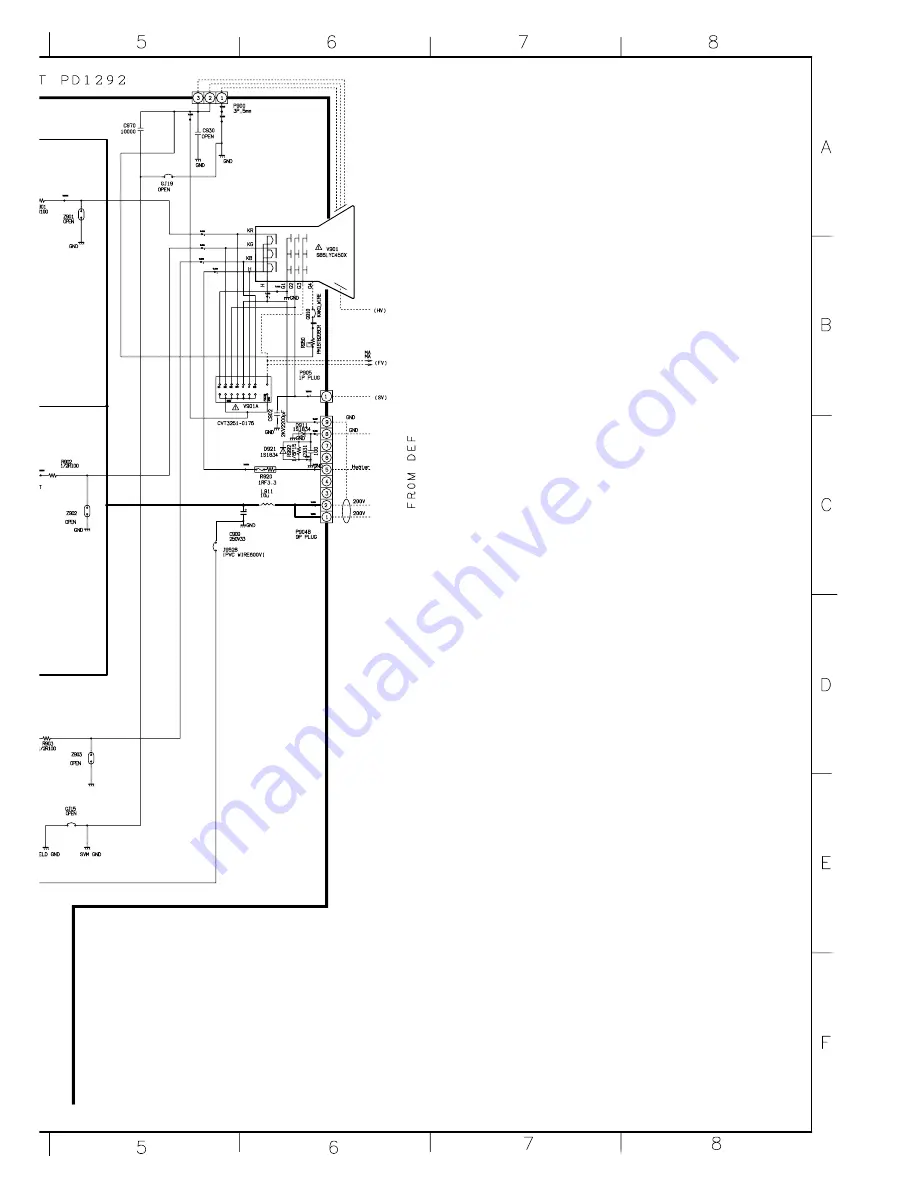 Toshiba 32SW9UA Service Manual Download Page 96