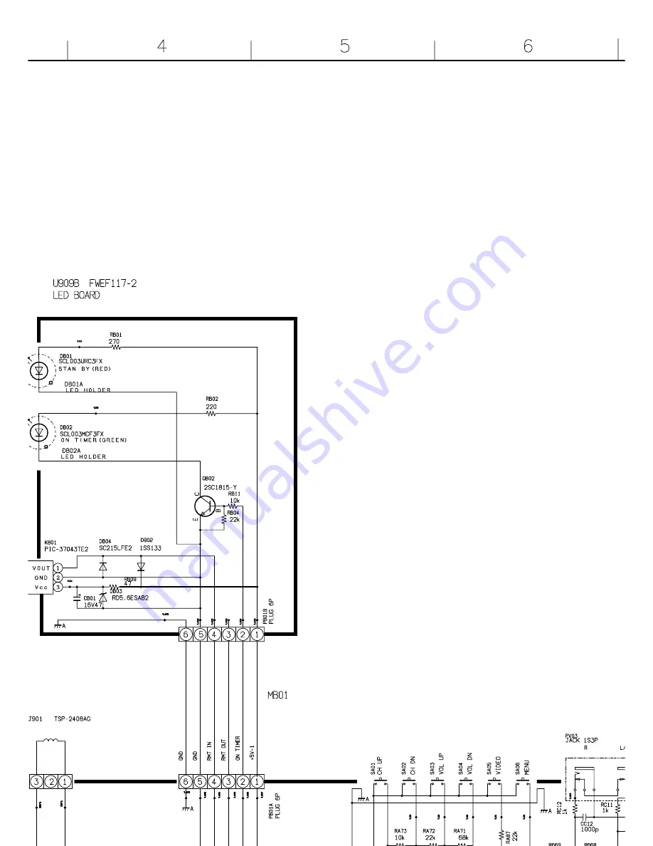 Toshiba 32SW9UA Service Manual Download Page 117