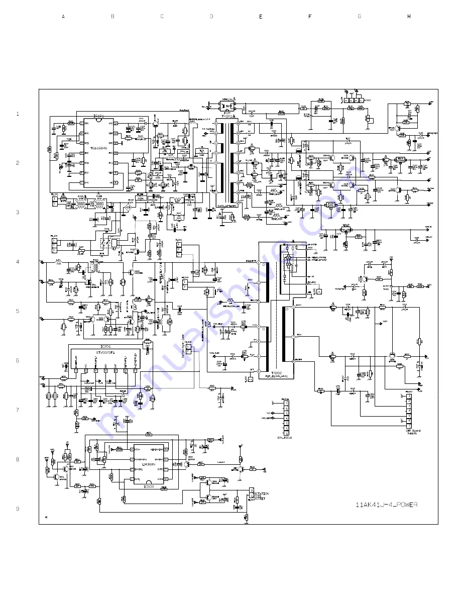 Toshiba 32WH37G Service Manual Download Page 45