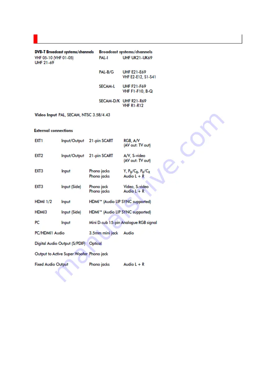 Toshiba 32XV566D Скачать руководство пользователя страница 48