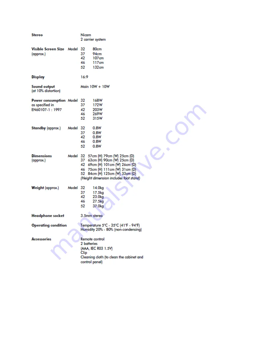 Toshiba 32XV566D Service Manual Download Page 49