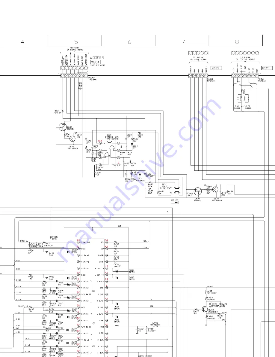 Toshiba 32ZD08B Service Manual Download Page 67