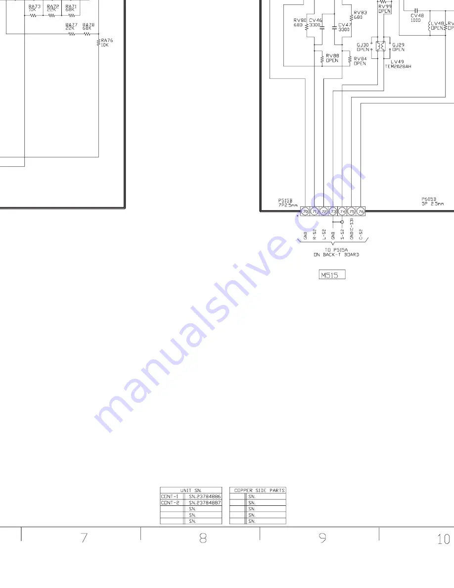 Toshiba 32ZD08B Service Manual Download Page 81