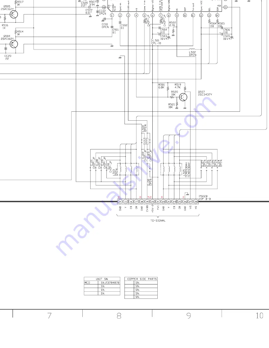 Toshiba 32ZD08B Service Manual Download Page 99