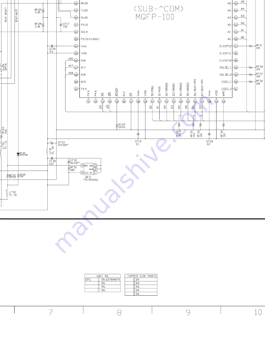 Toshiba 32ZD08B Service Manual Download Page 108