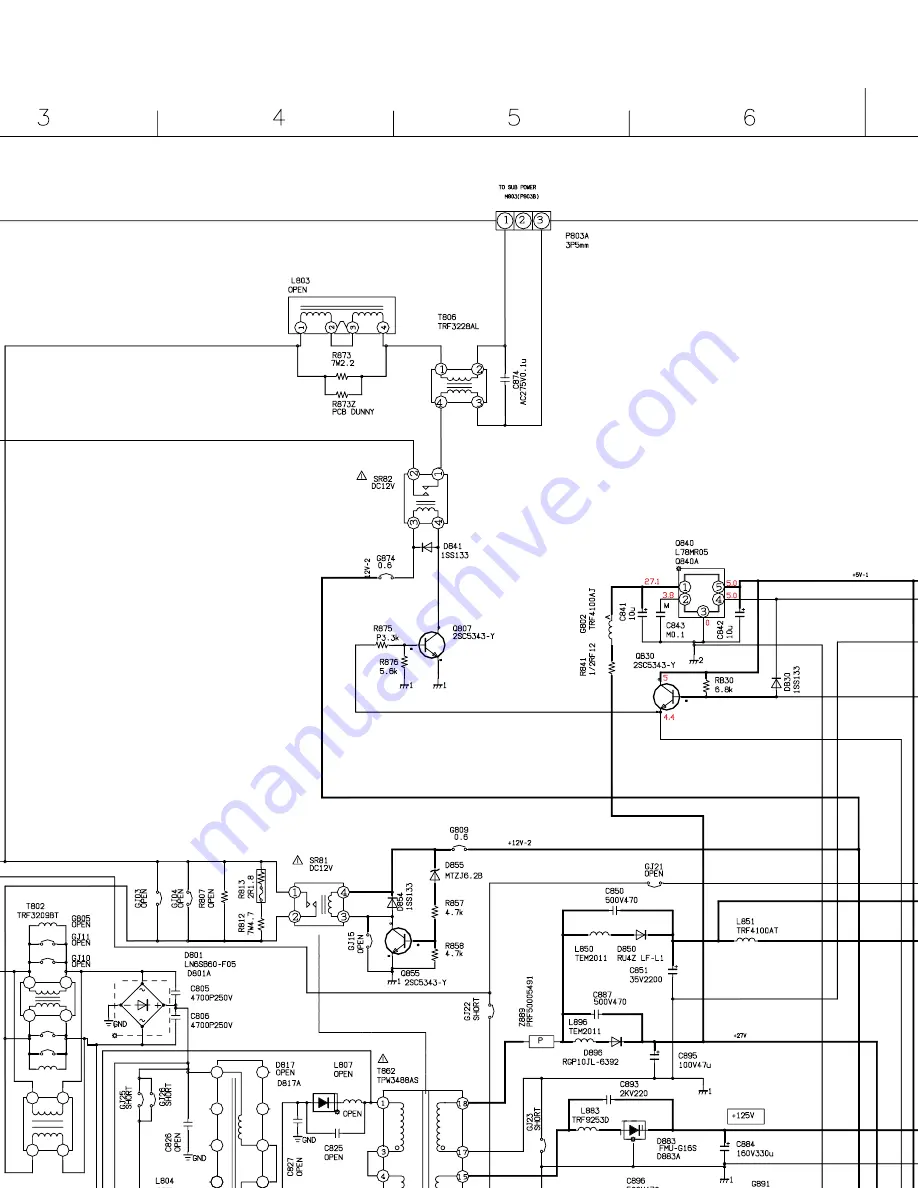 Toshiba 34AX9UE Service Manual Download Page 66