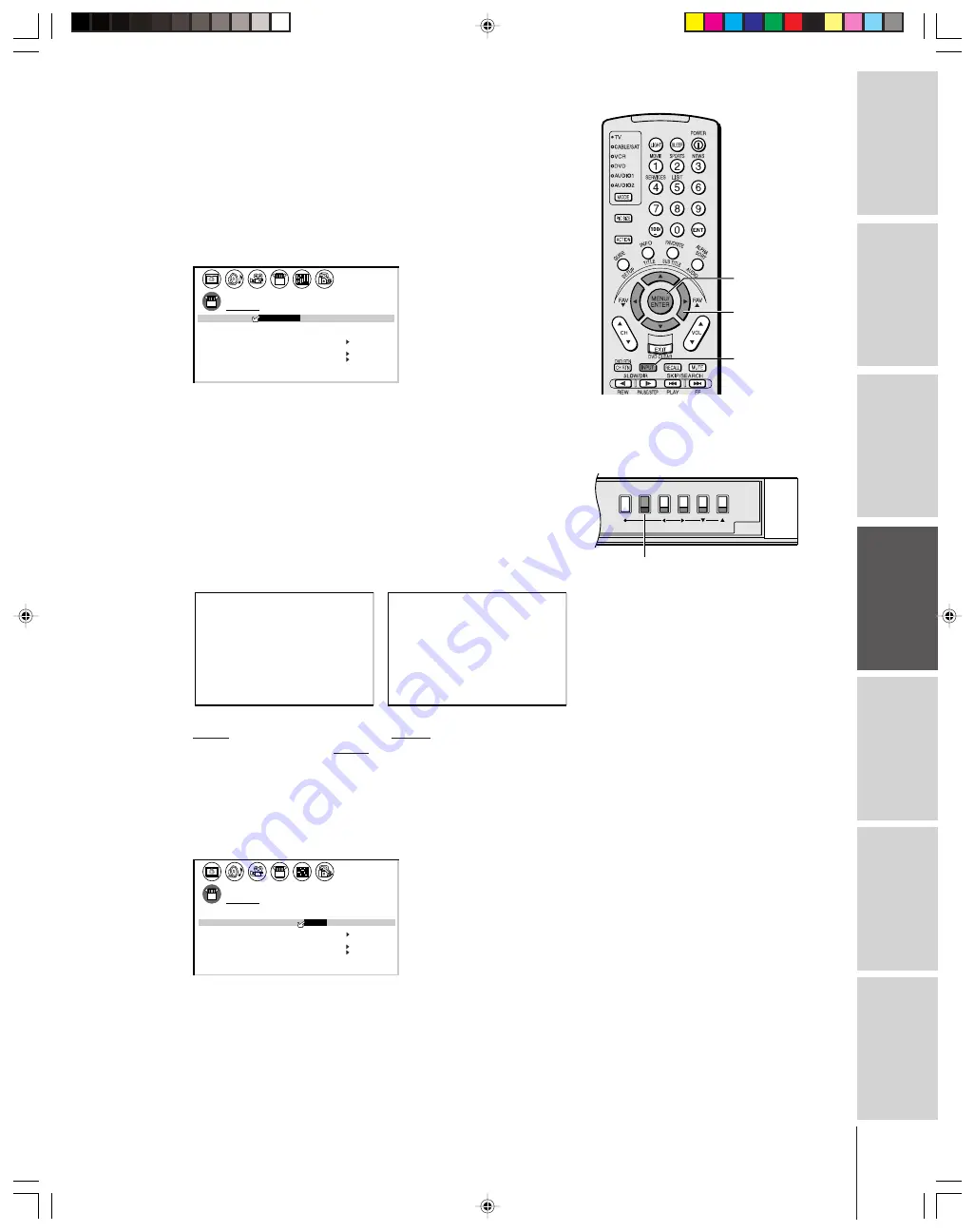 Toshiba 34HDX82 Скачать руководство пользователя страница 25