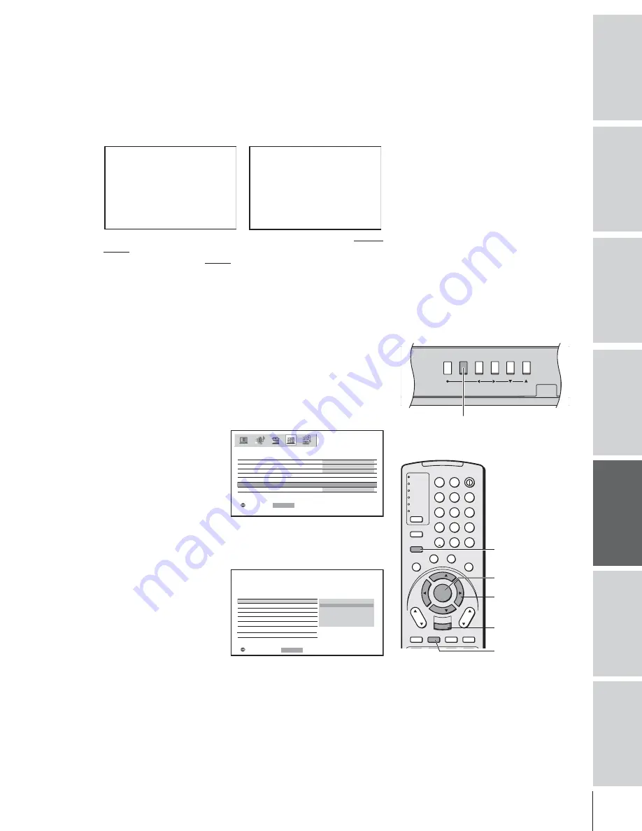 Toshiba 34HFX84 Owner'S Manual Download Page 49