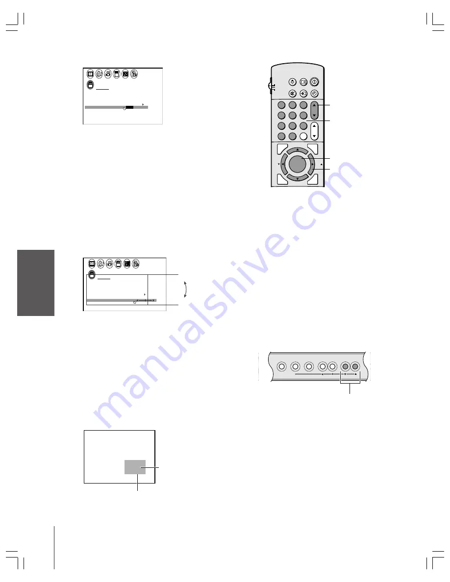 Toshiba 36HF12 Owner'S Manual Download Page 22