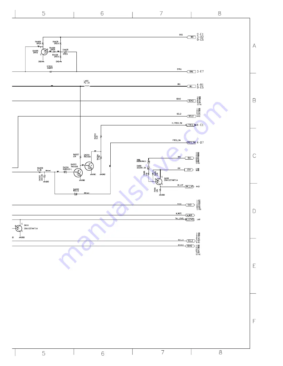 Toshiba 36SW9UA Service Manual Download Page 67