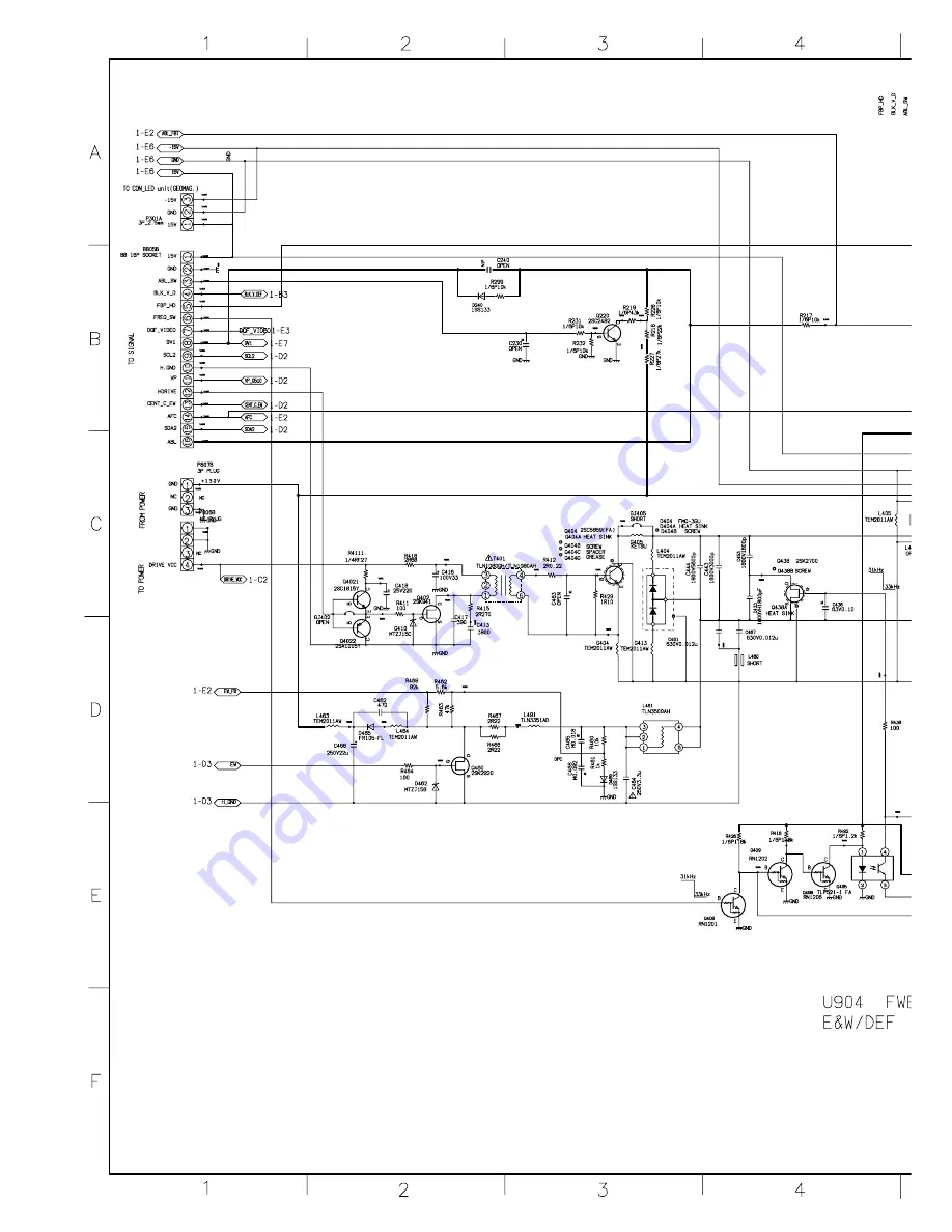 Toshiba 36SW9UA Service Manual Download Page 78