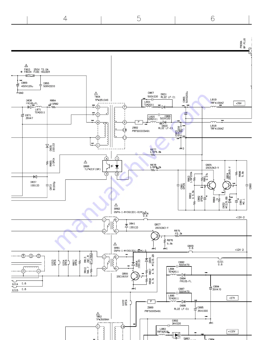 Toshiba 36SW9UA Service Manual Download Page 100