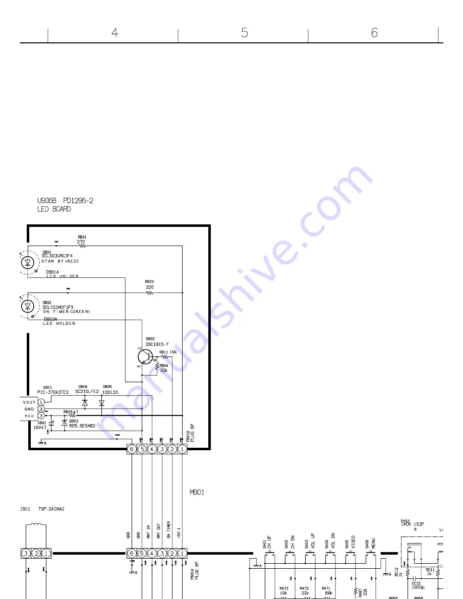 Toshiba 36SW9UA Service Manual Download Page 109