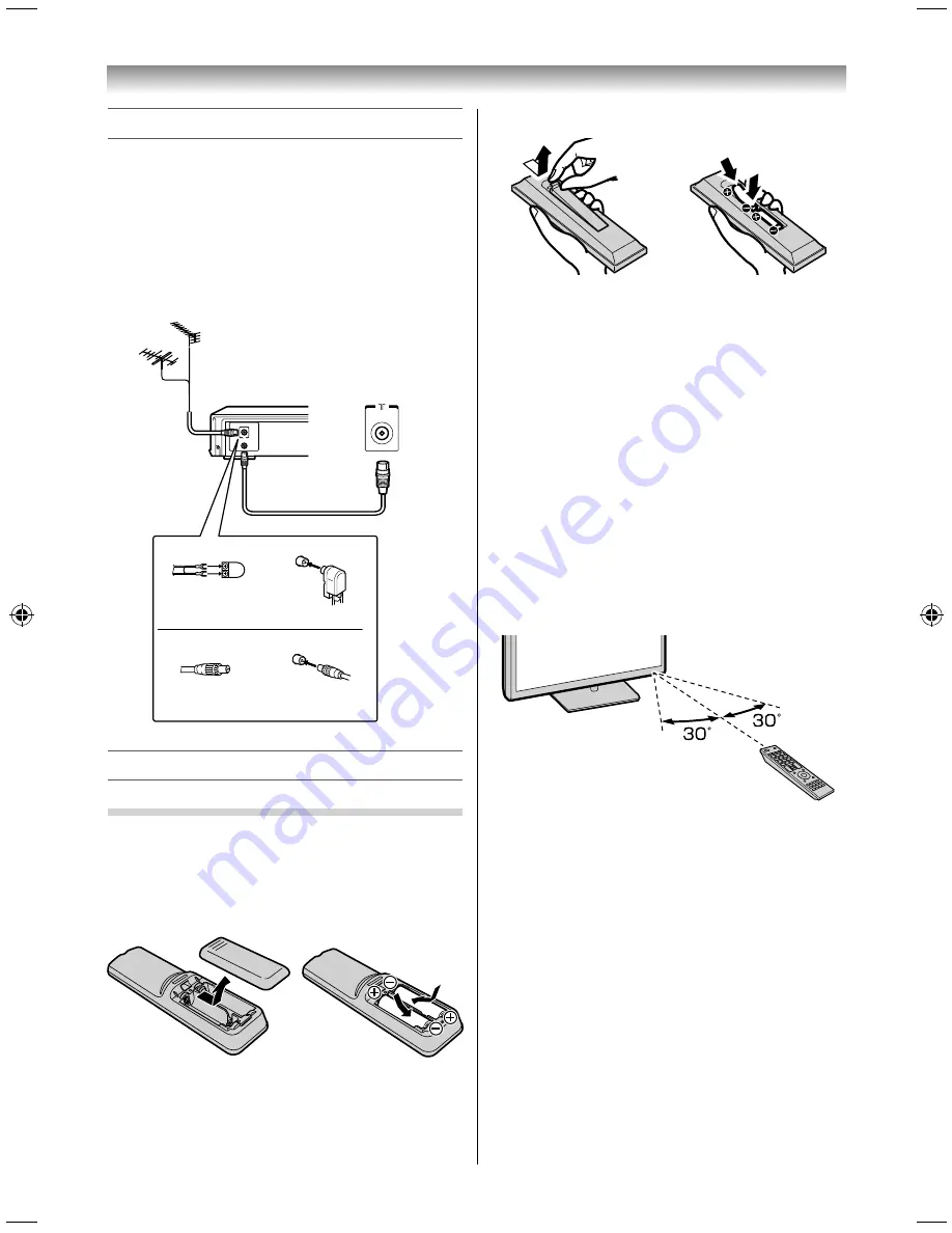 Toshiba 39L4300 Series Owner'S Manual Download Page 7