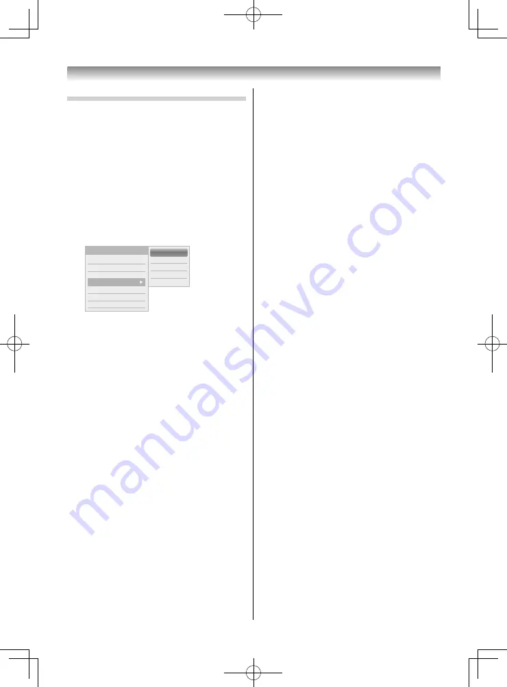 Toshiba 40L555 Series Owner'S Manual Download Page 62