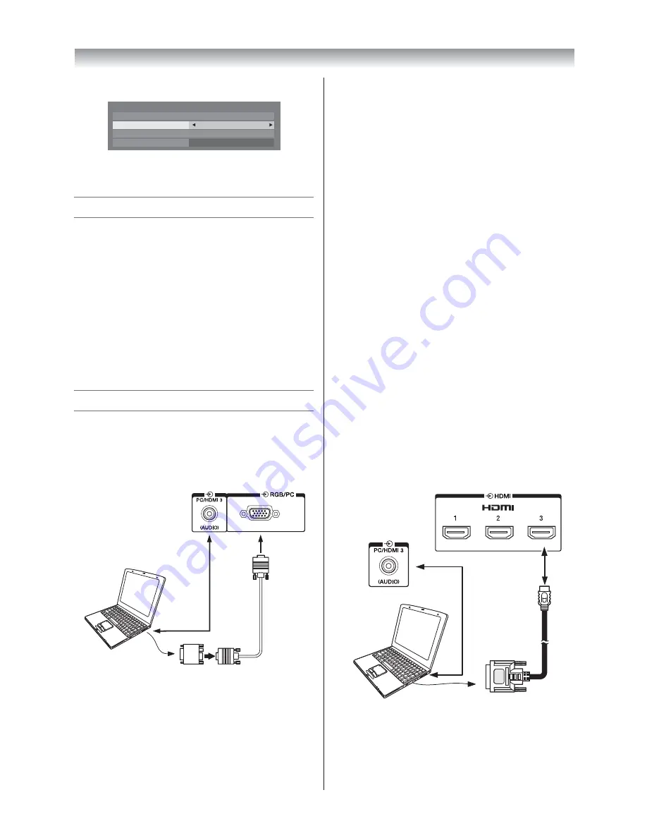 Toshiba 40VL20 Series Owner'S Manual Download Page 36