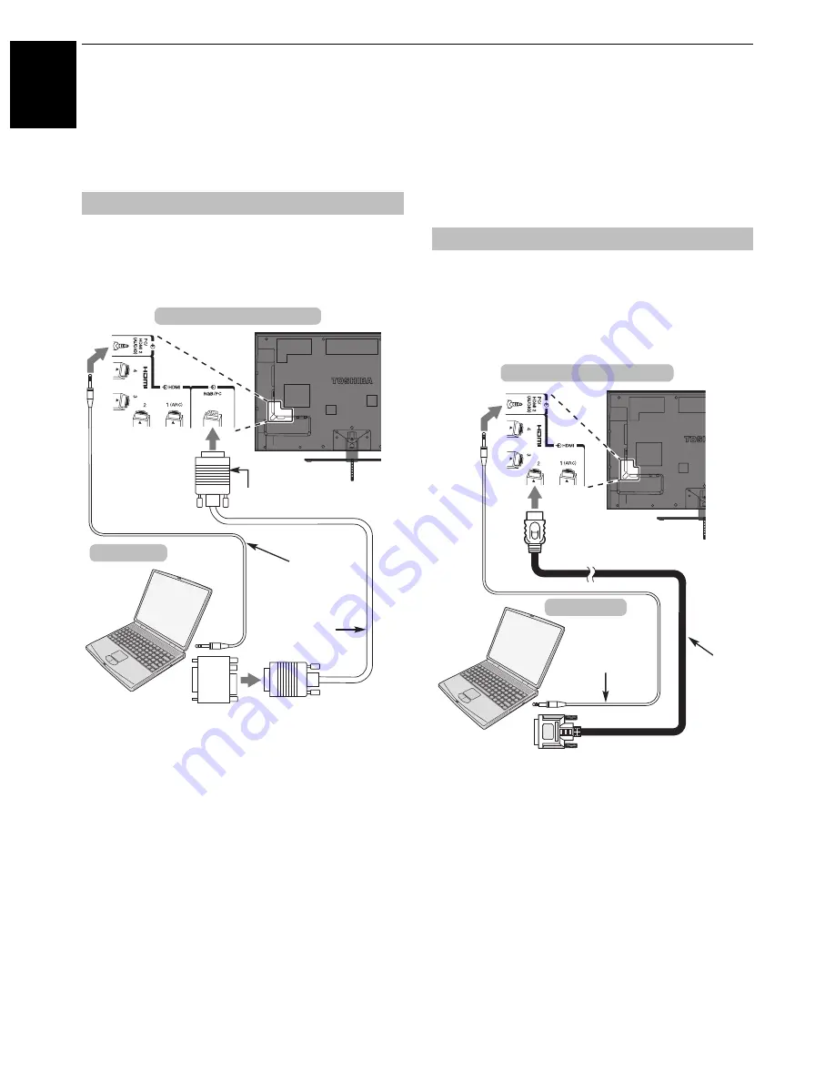 Toshiba 40VL758B Owner'S Manual Download Page 12