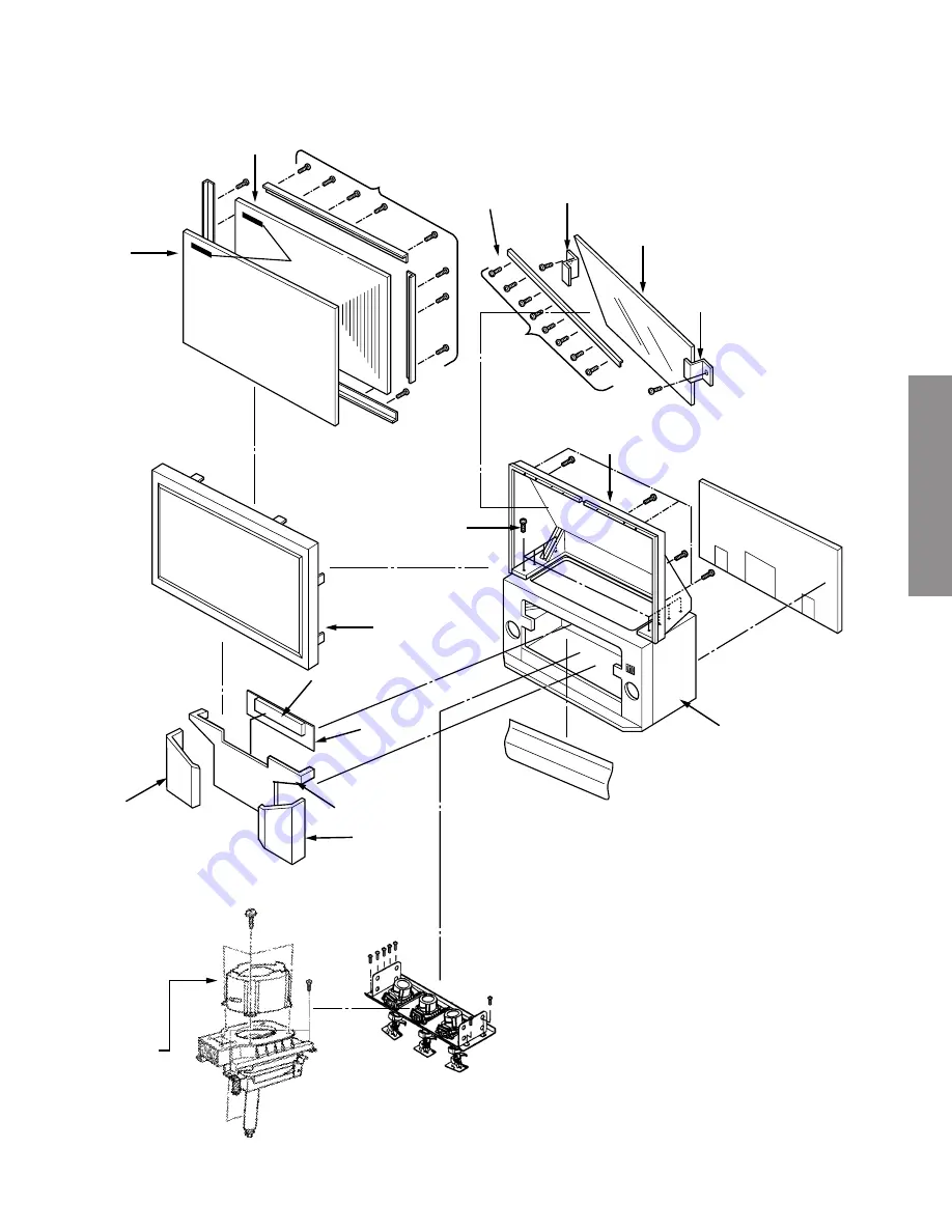 Toshiba 40WH08B Service Manual Download Page 37