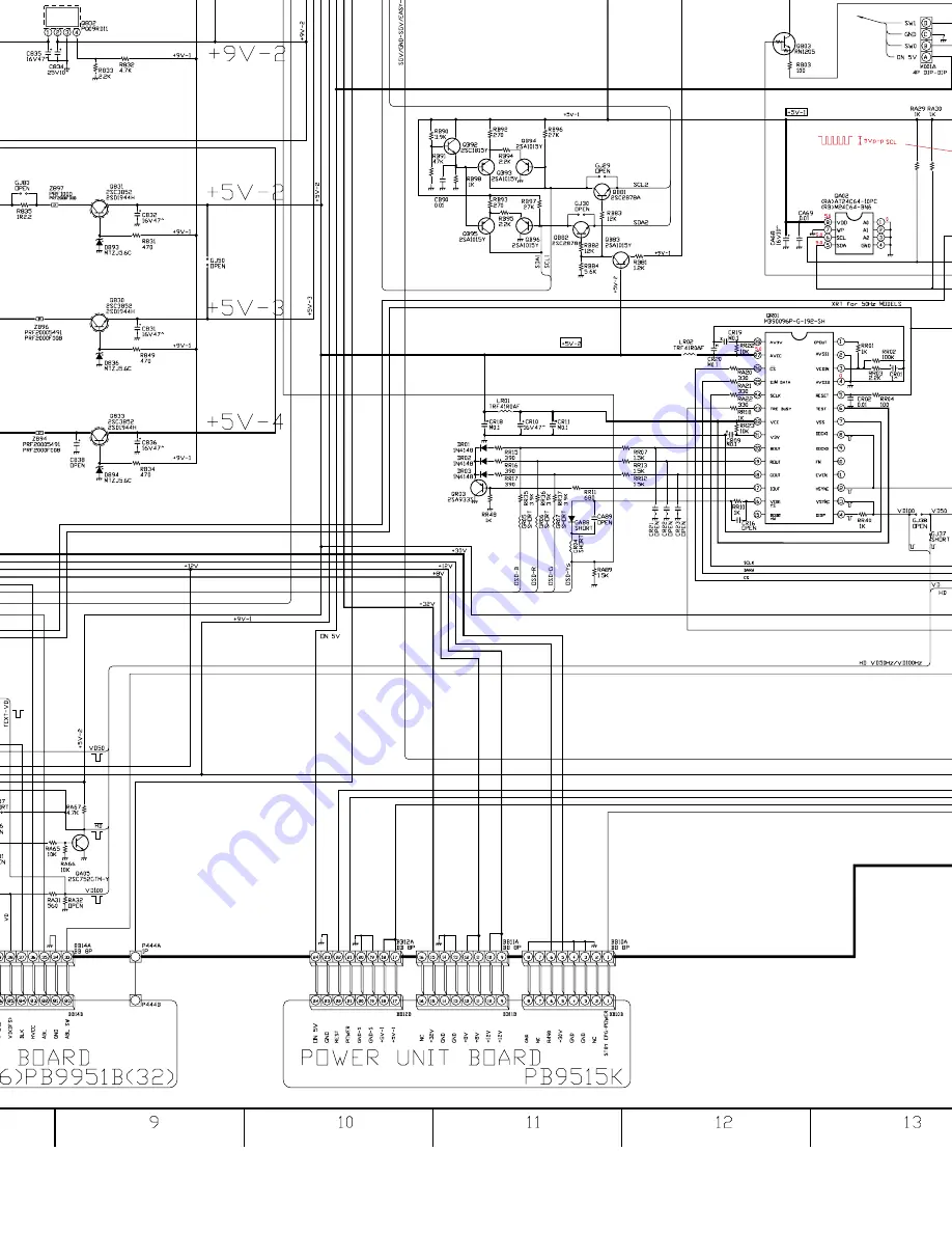 Toshiba 40WH08B Service Manual Download Page 50