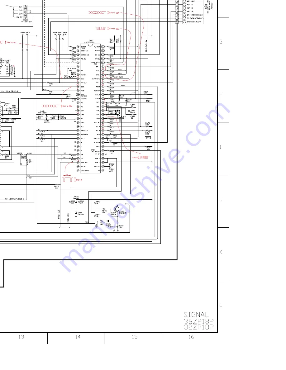 Toshiba 40WH08B Service Manual Download Page 51