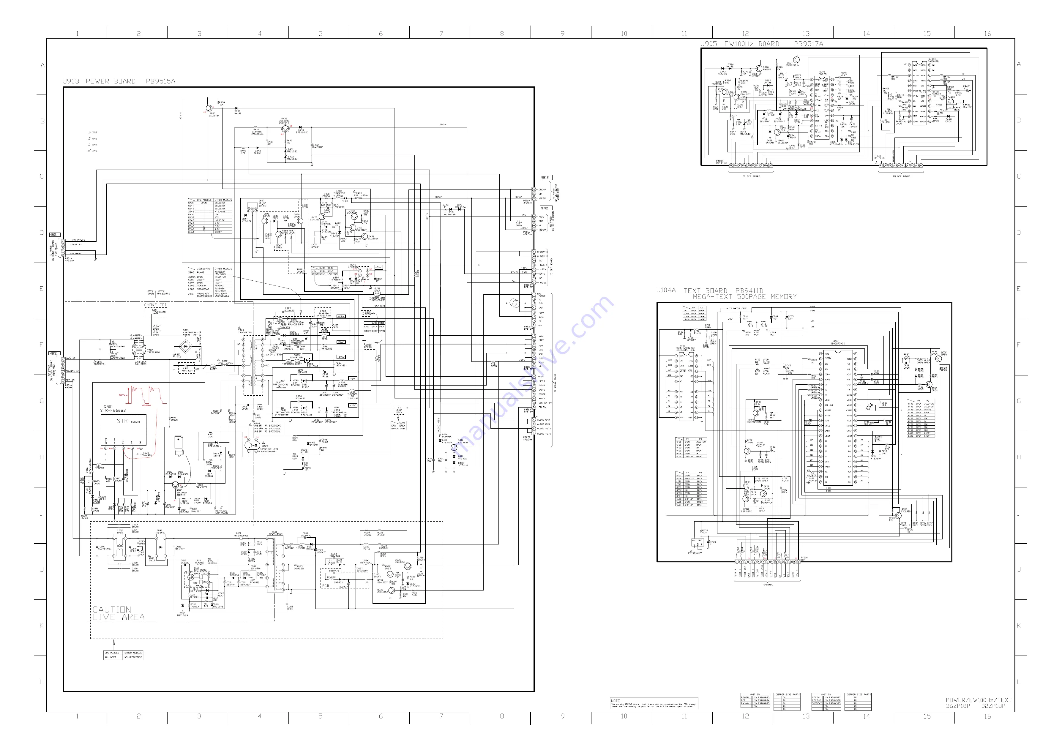 Toshiba 40WH08B Service Manual Download Page 52