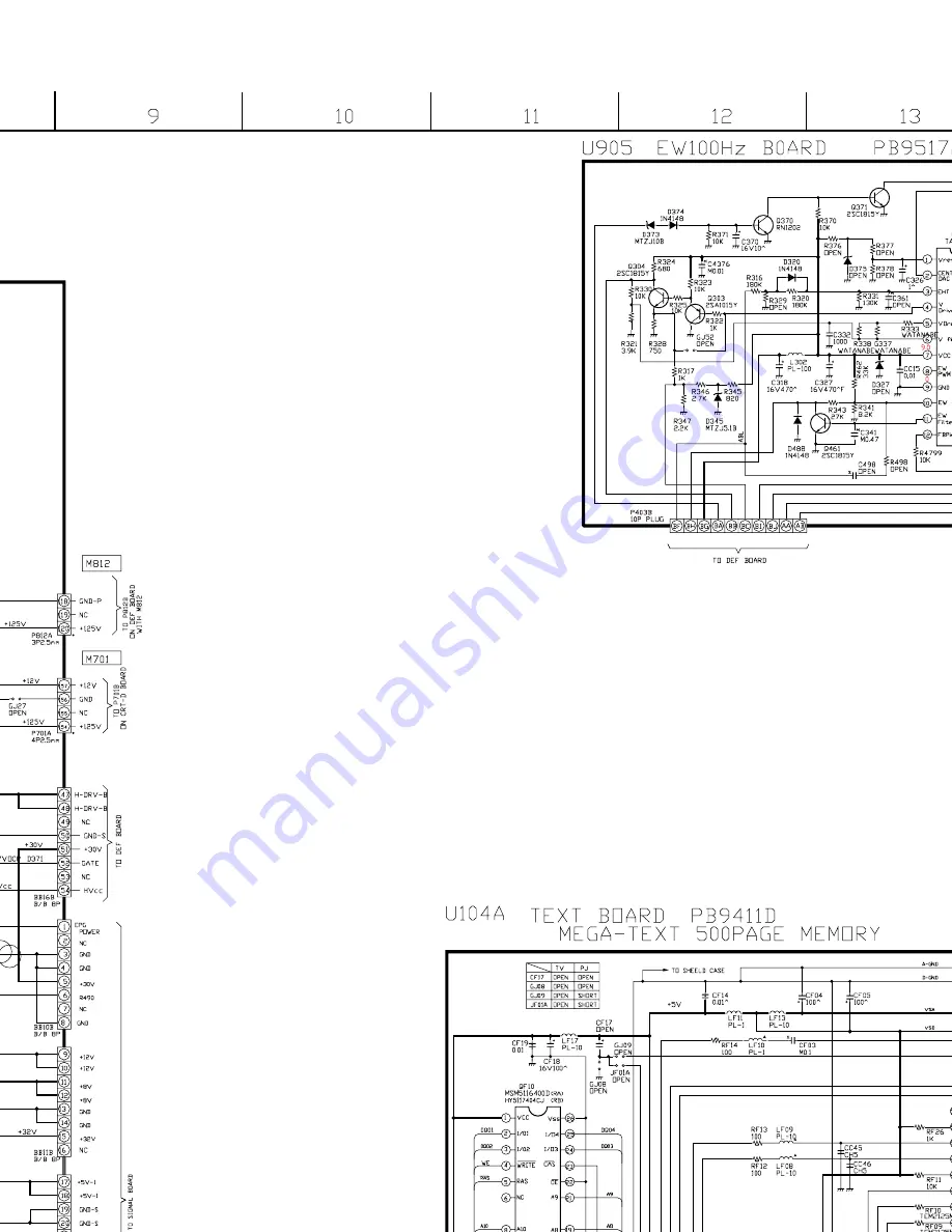 Toshiba 40WH08B Service Manual Download Page 55