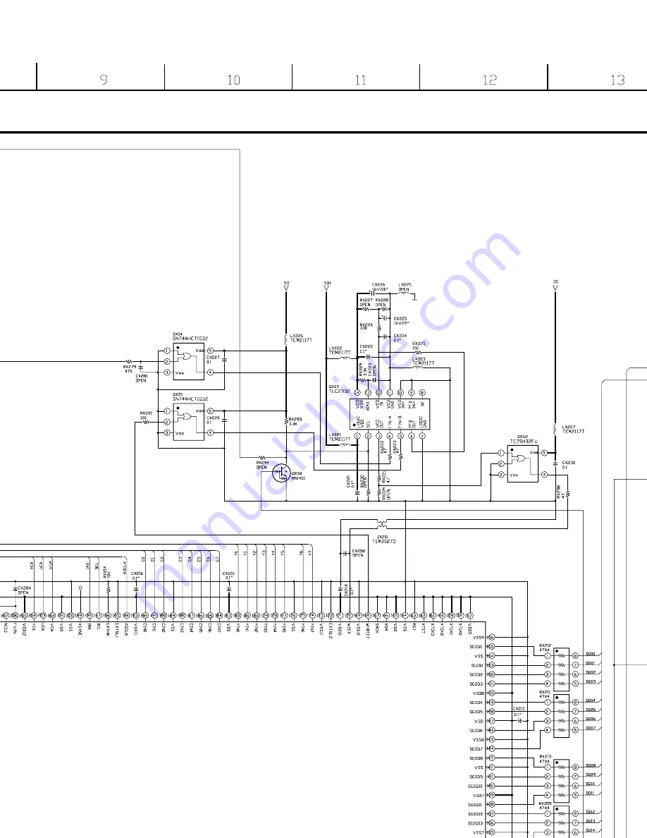 Toshiba 40WH08B Service Manual Download Page 64