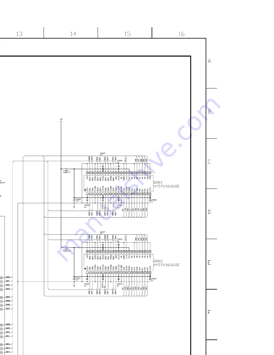 Toshiba 40WH08B Service Manual Download Page 65