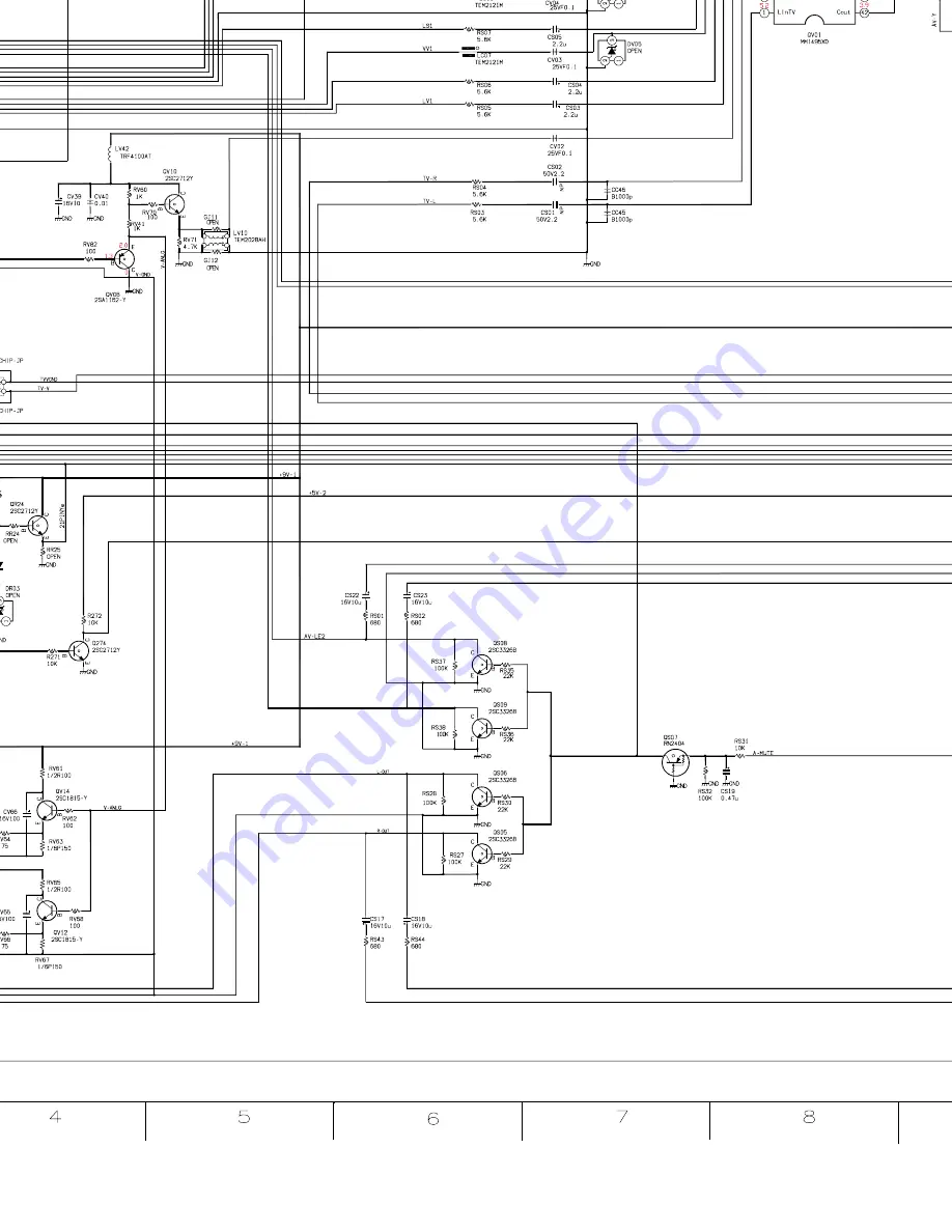 Toshiba 40WH08B Service Manual Download Page 85