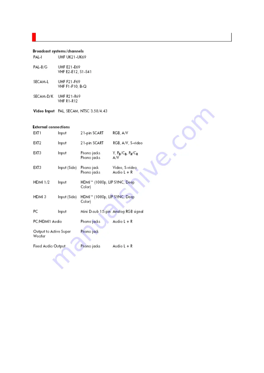 Toshiba 40XF350P Service Manual Download Page 45