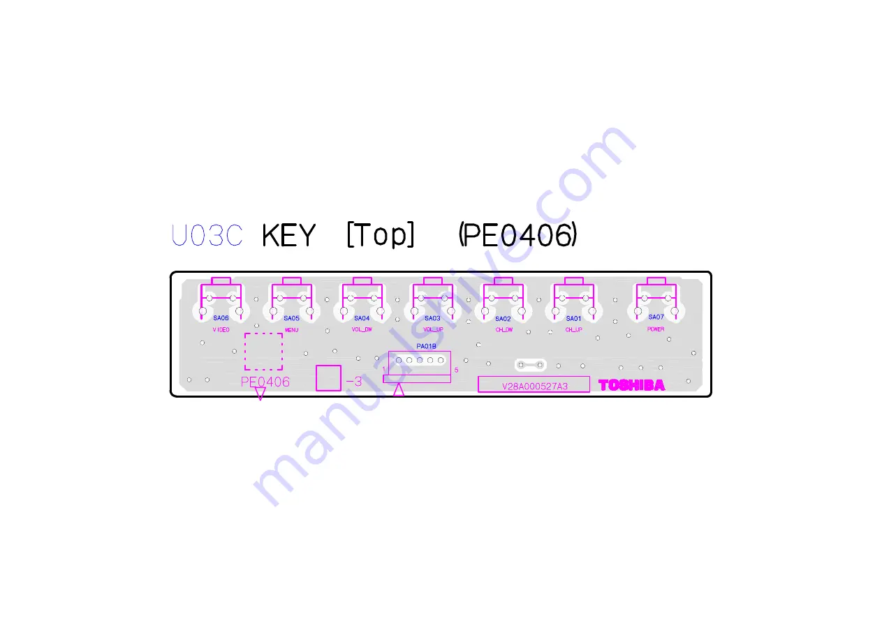 Toshiba 40XF350P Service Manual Download Page 55