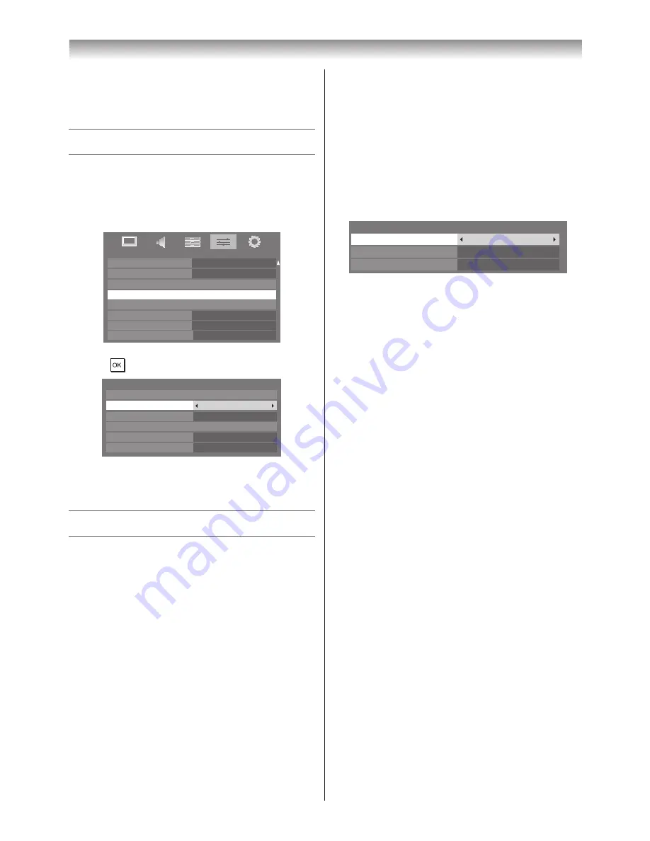 Toshiba 40XV700A Owner'S Manual Download Page 42