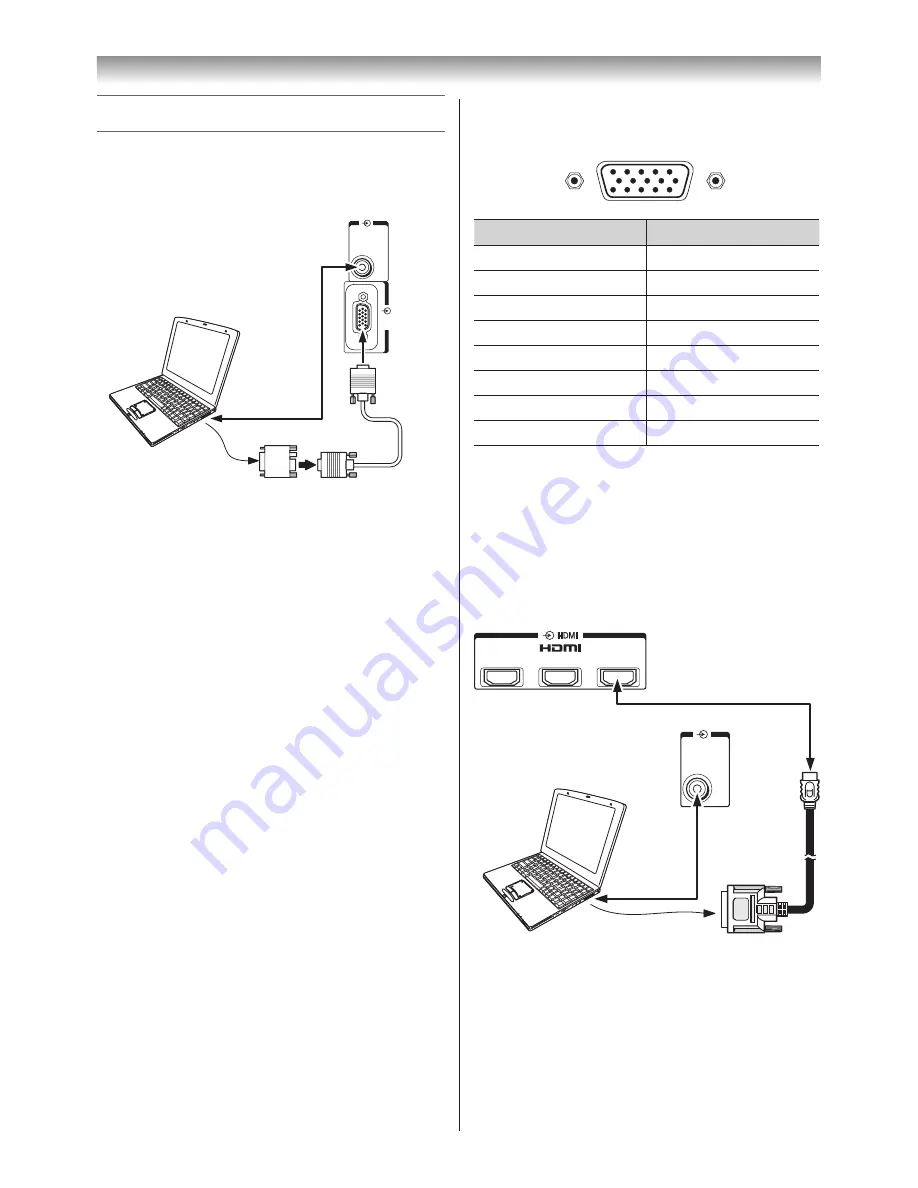 Toshiba 40XV700A Owner'S Manual Download Page 43